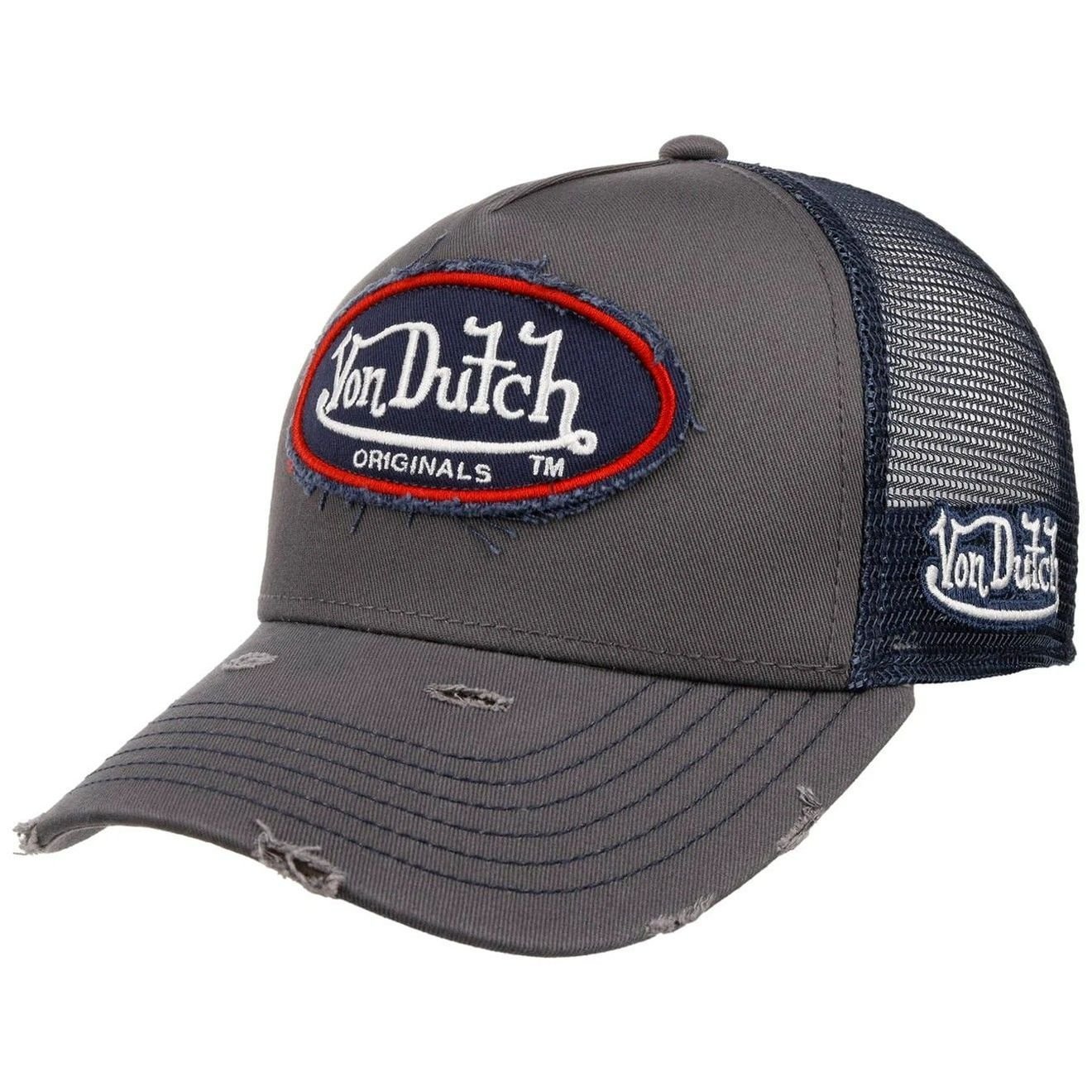 Von Dutch ハート型ロゴ トラッカーキャップ Von Dutch Tagged Trucker Hat – DTLR