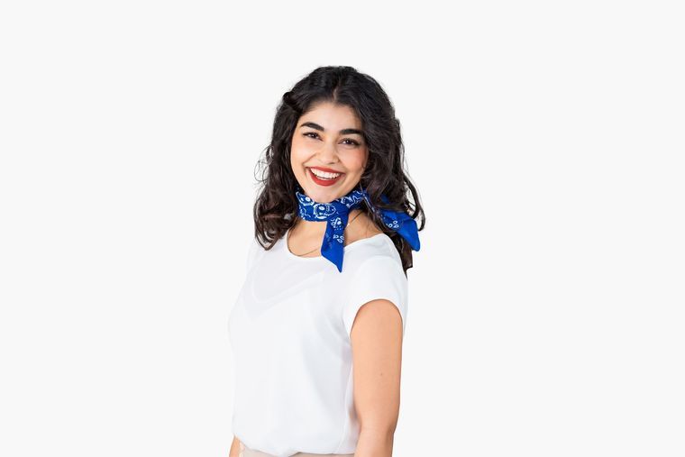 Bandana as a neckerchief Bandana as a neckerchief