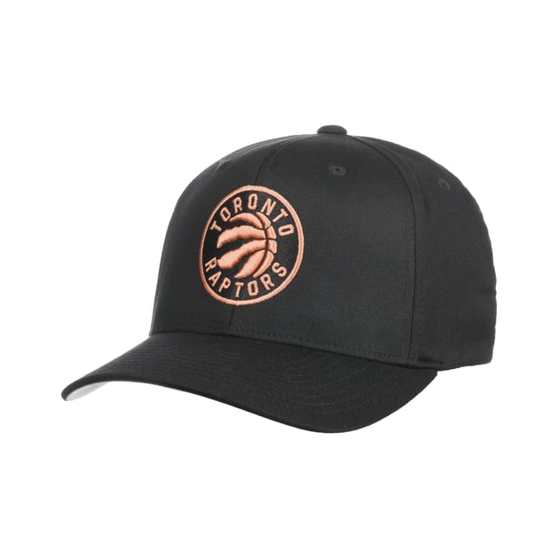 110 Black Raptors Cap by Mitchell Ness 37 95