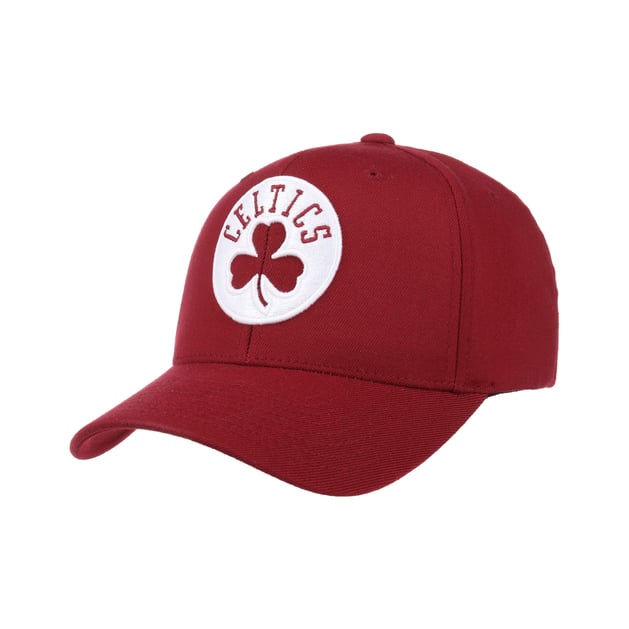 110 Burgundy Celtics Cap by Mitchell & Ness