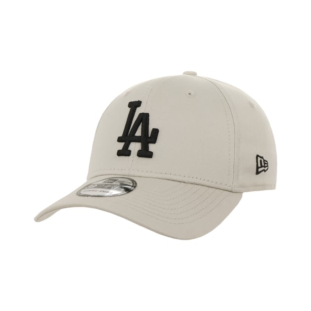 ■New Era■ MLB Basic LA Dodgers Unstructured Ball Cap White Los Angeles Dodgers MLB Basic Green on White 59Fifty Fitted