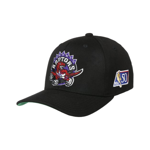 50th Anniv Patch Raptors Cap by Mitchell Ness --> Shop Hats