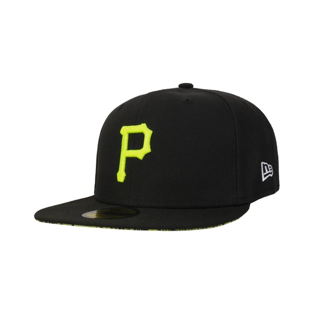 59Fifty MLB Neon Logo Pirates Cap by New Era
