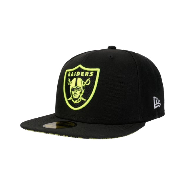 59Fifty NFL Neon Logo Raiders Cap by New Era --> Shop Hats