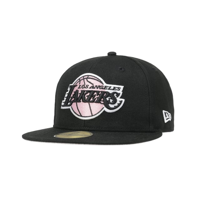 59Fifty Paisley Pink Lakers Cap by New Era