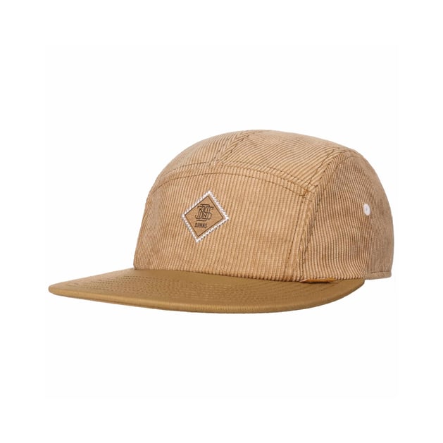 5P Flat Washed Corduroy Cap by Djinns