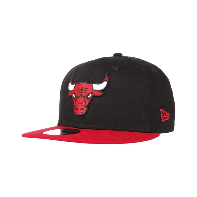9Fifty Black Base Bulls Cap by New Era