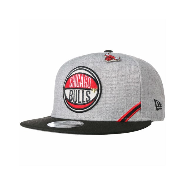 9Fifty DRAFT Heather Bulls Cap by New Era