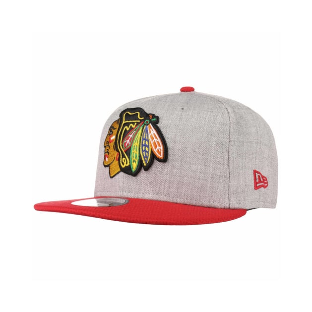 9Fifty Heather Blackhawks Cap by New Era