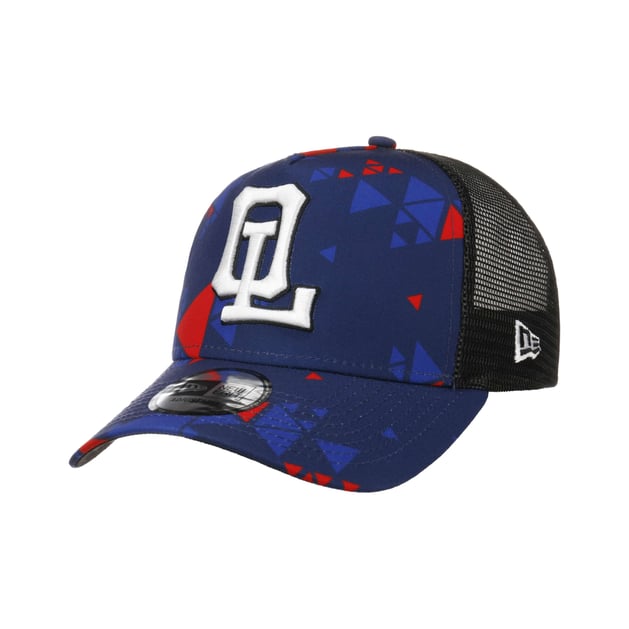 9Forty Tri Pattern Lyon Trucker Cap by New Era