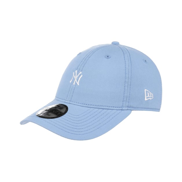 【New Era】9FORTY New York Yankees Cap MLB Pastel Blue New York Yankees Light Blue Denim 9FORTY Adjustable Hat