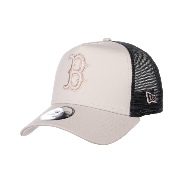 A-Frame Red Sox Trucker Cap by New Era