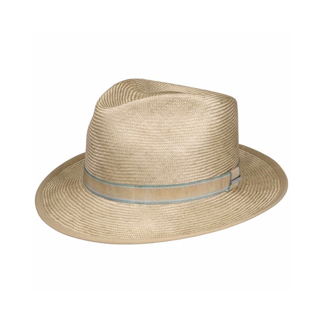 Abaca Fedora Straw Hat by Stetson