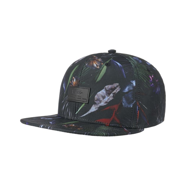 Allover Jungle Snapback Cap by Vans