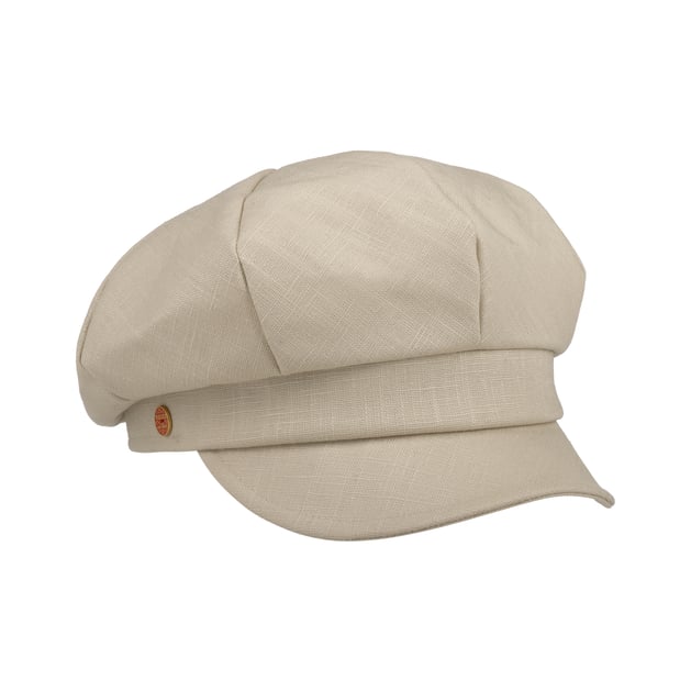 Antje Light Linen Newsboy Cap by Mayser