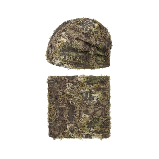 Beanie + Scarf Camouflage by Lodenhut Manufaktur
