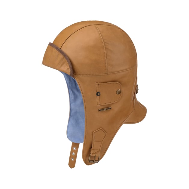 Bloomington Leather Aviator Helmet by Stetson
