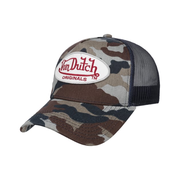 Boston Camo Trucker Cap by Von Dutch - 29,95 €