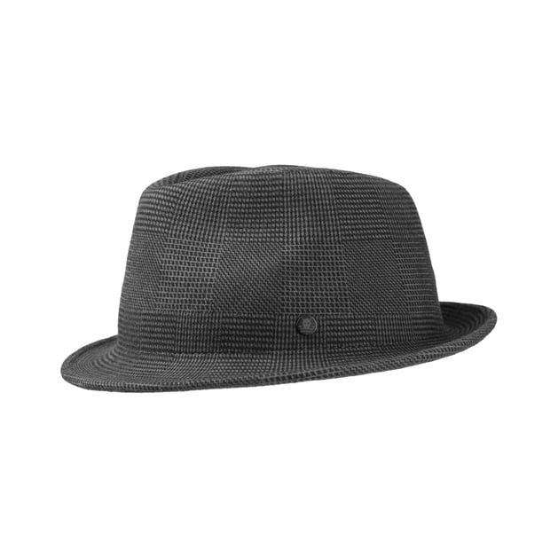 Boston Checks Trilby Wool Felt Hat by Stetson