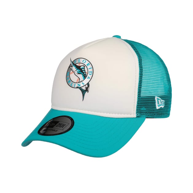 C2C Marlins Trucker Cap by New Era