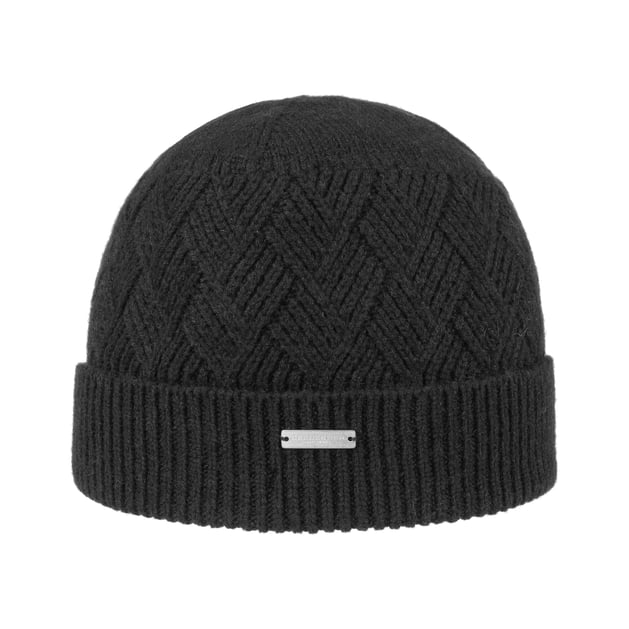 Cable Knit Cashmere Knit Hat by Seeberger