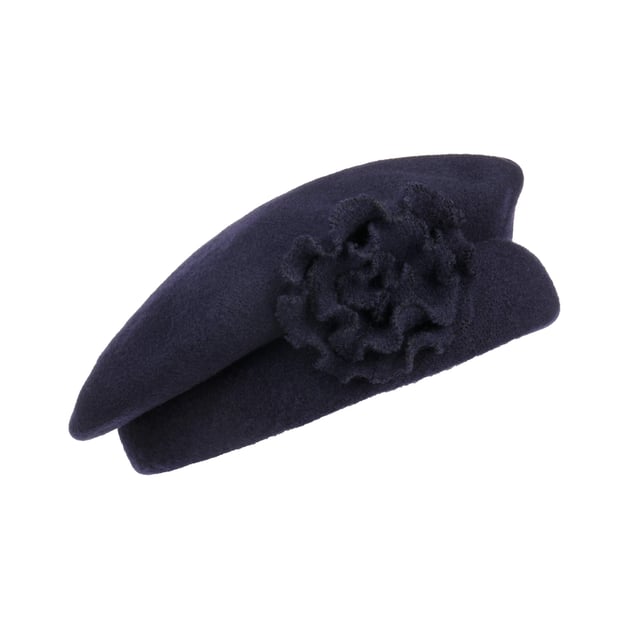 Camellia Wool Beret by McBURN