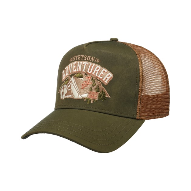Camping Yeti Trucker Cap by Stetson
