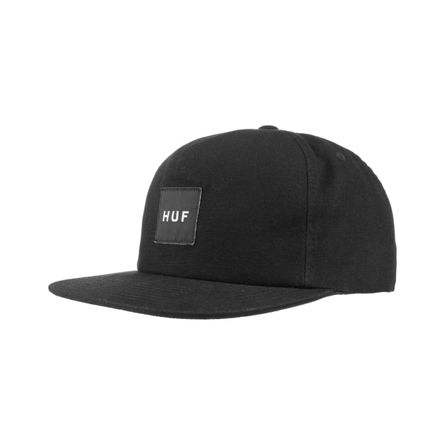 Canvas Box Logo Snapback Cap by HUF