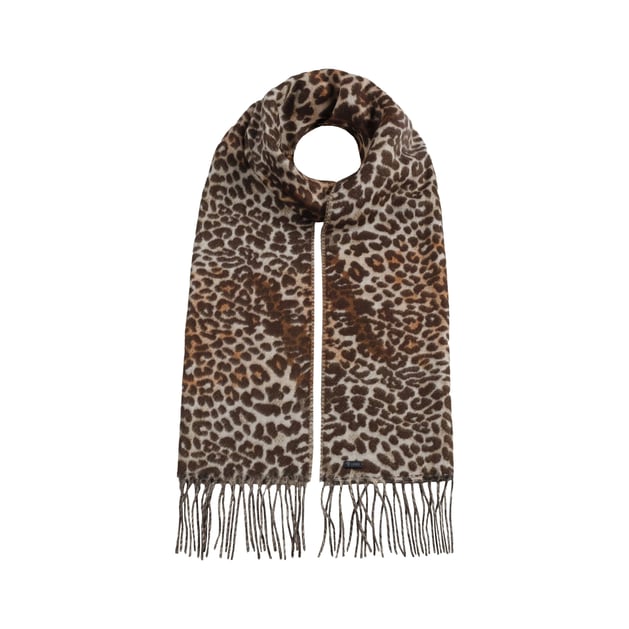 Cashmink Scarf with Leopard Pattern by Lipodo