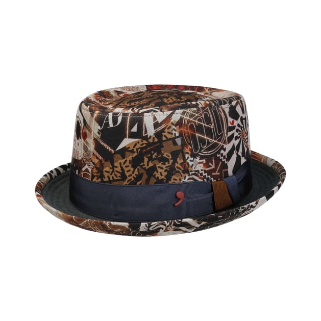 Castelo Pork Pie Cloth Hat by Alfonso D�Este