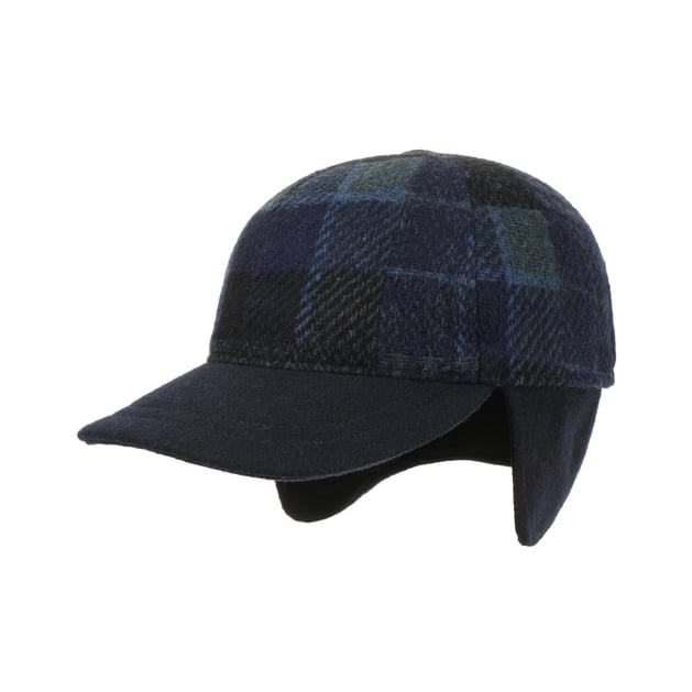 Check Cap with Ear Flaps
