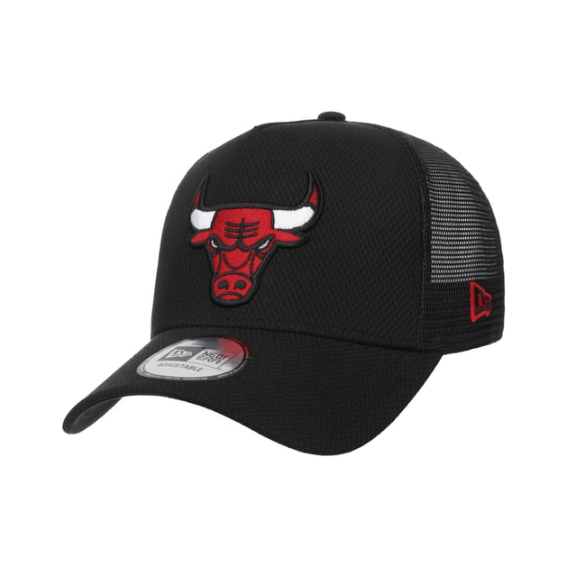 Chicago Bulls Base Trucker Cap by New Era