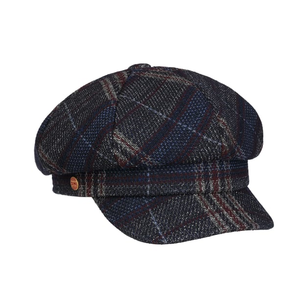 Cia Plaid Newsboy Cap by Mayser