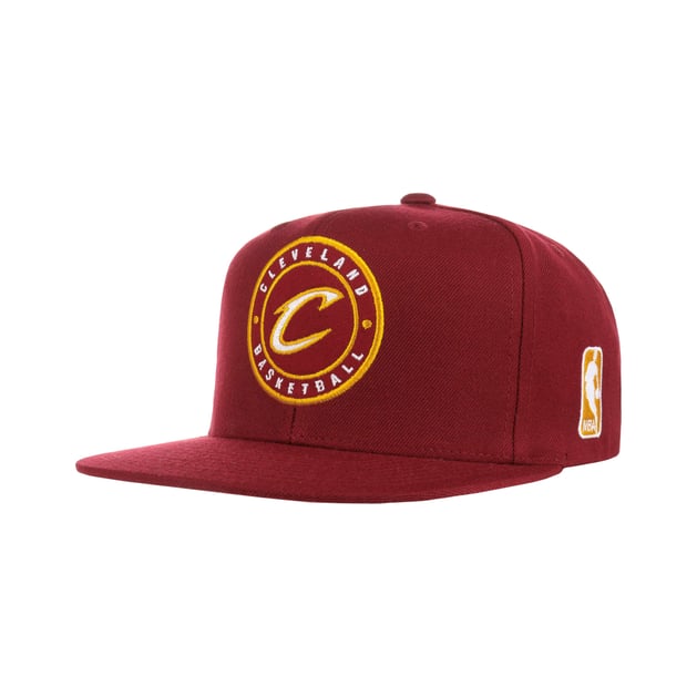 Circle Patch Cavs Cap by Mitchell & Ness