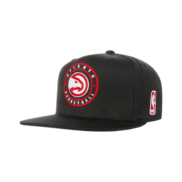 Circle Patch Hawks Cap by Mitchell & Ness