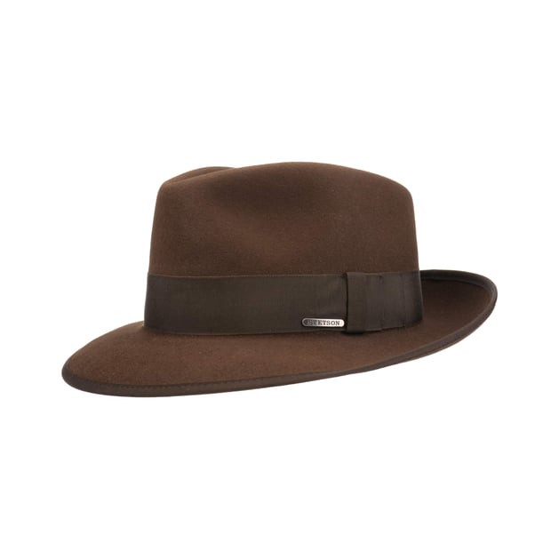 Classic Fur Felt Fedora Hat by Stetson