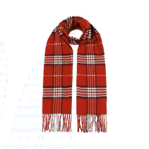 Classic Red Check Cashmink Scarf by Fraas 27,95 €
