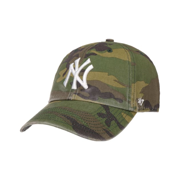 Clean Up Camo Yankees Cap by 47 Brand