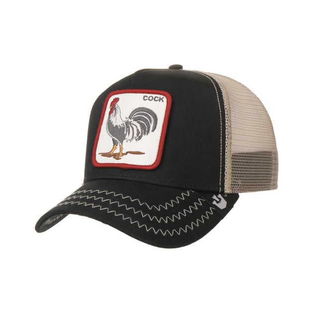 Cock Zig Zag Stitch Trucker Cap by Goorin Bros.