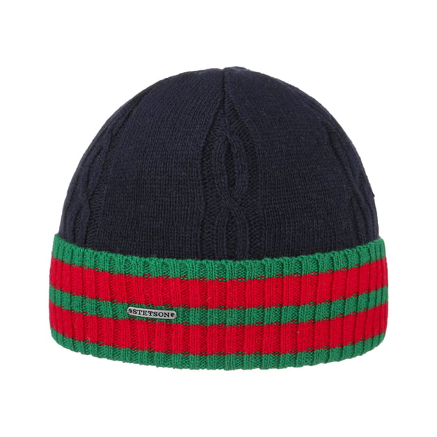 College Wool Beanie Hat by Stetson
