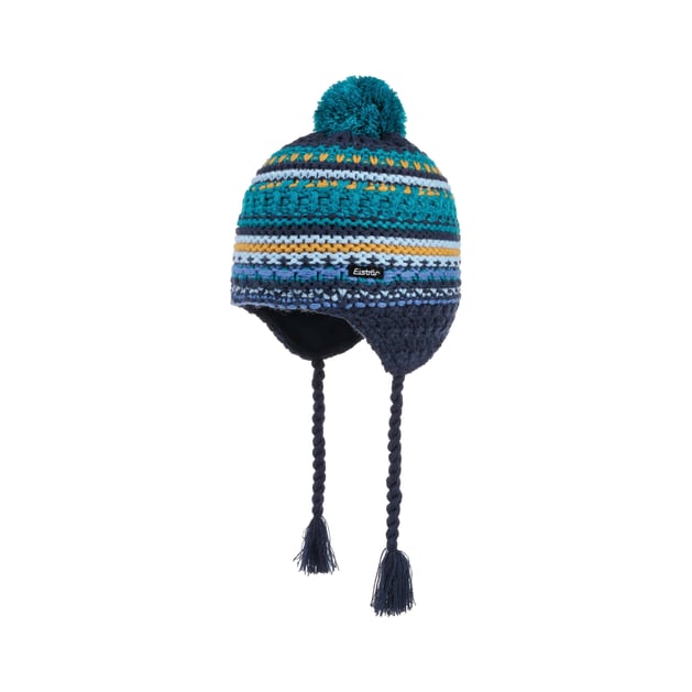 Colour Stripes Kinder Pompom Hat by Eisb�r