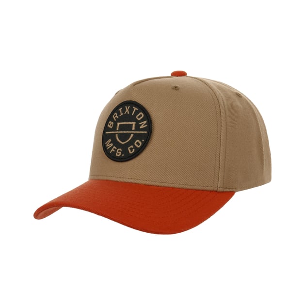 Crest X MP Snapback Cap by Brixton
