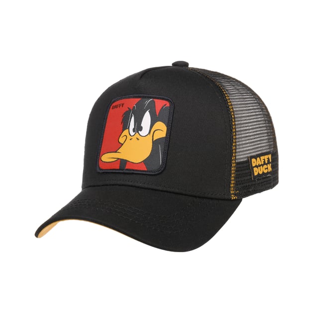 Daffy Duck Logo Trucker Cap by Capslab - 37,95 €