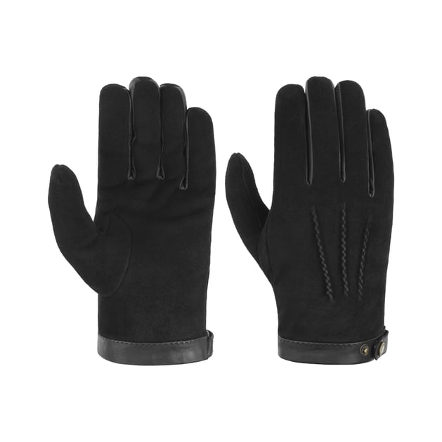 Deer Split Leather Gloves by Stetson