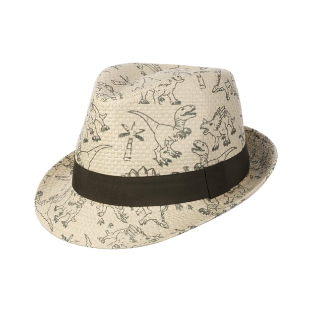 Dinosaurs Trilby Kids Hat by maximo