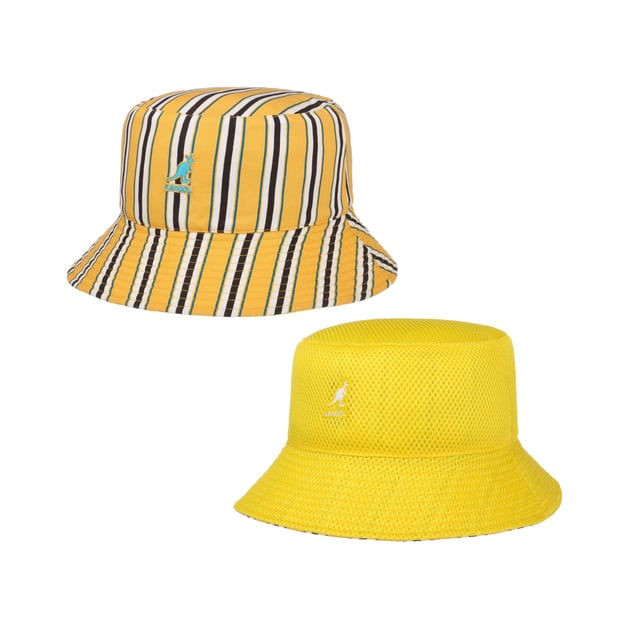 Double Pattern Reversible Bucket Hat by Kangol