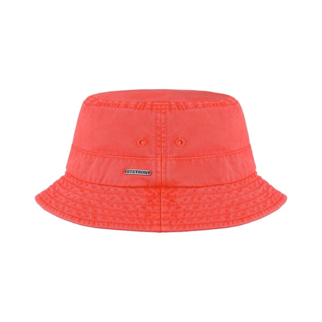 Dyed Cotton Bucket Hat by Stetson