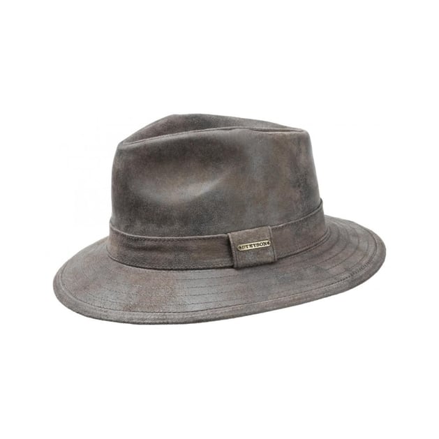 Elkhart Leather Hat by Stetson