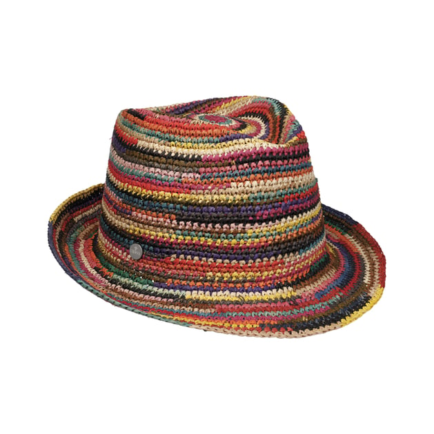 Fantasta Crochet Trilby Straw Hat by Lierys