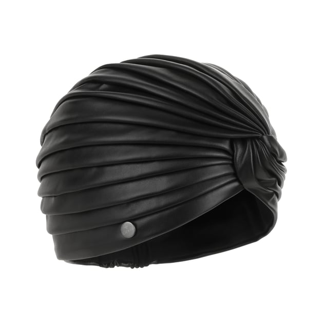 Faux Leather Turban by Lierys